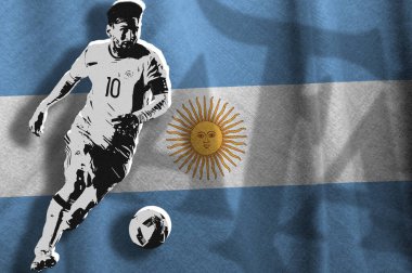 Lionel Messi, Arjantin bayrağı ve Arjantin Futbol Federasyonu (AFA)