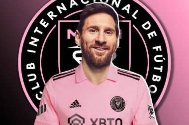 Lionel Messi ve Inter Miami arması