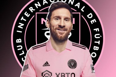 Lionel Messi, Inter Miami forması ve takım logosu - MLS