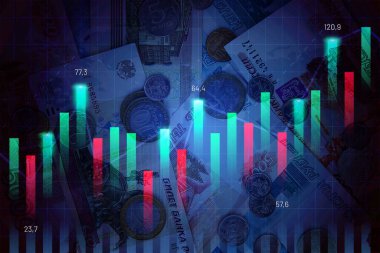Rus ruble banknotları ve nakit ve baro tablosu - Ekonomik tablo (Rusya, para, ekonomi, enflasyon, seçim, gümrük vergisi, hükümet)