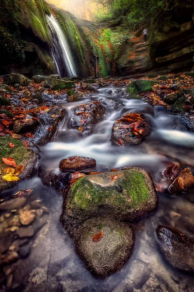 Long Exposure Landscape Tatlica Waterfalls Erfelek Region Sinop Turkey Erfelek — Stock Photo, Image