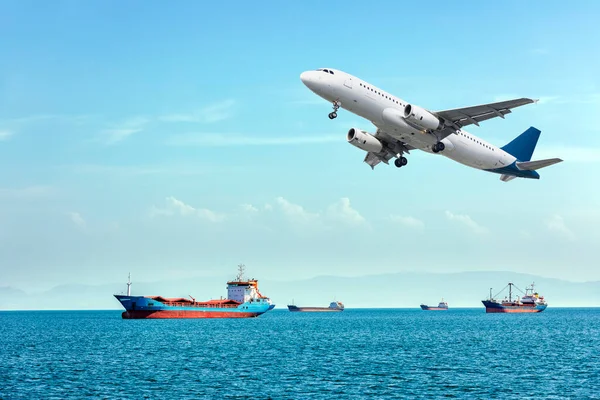 Ship and air transport. Mode of transport is a term used to distinguish between different ways of transportation or transporting people or goods.