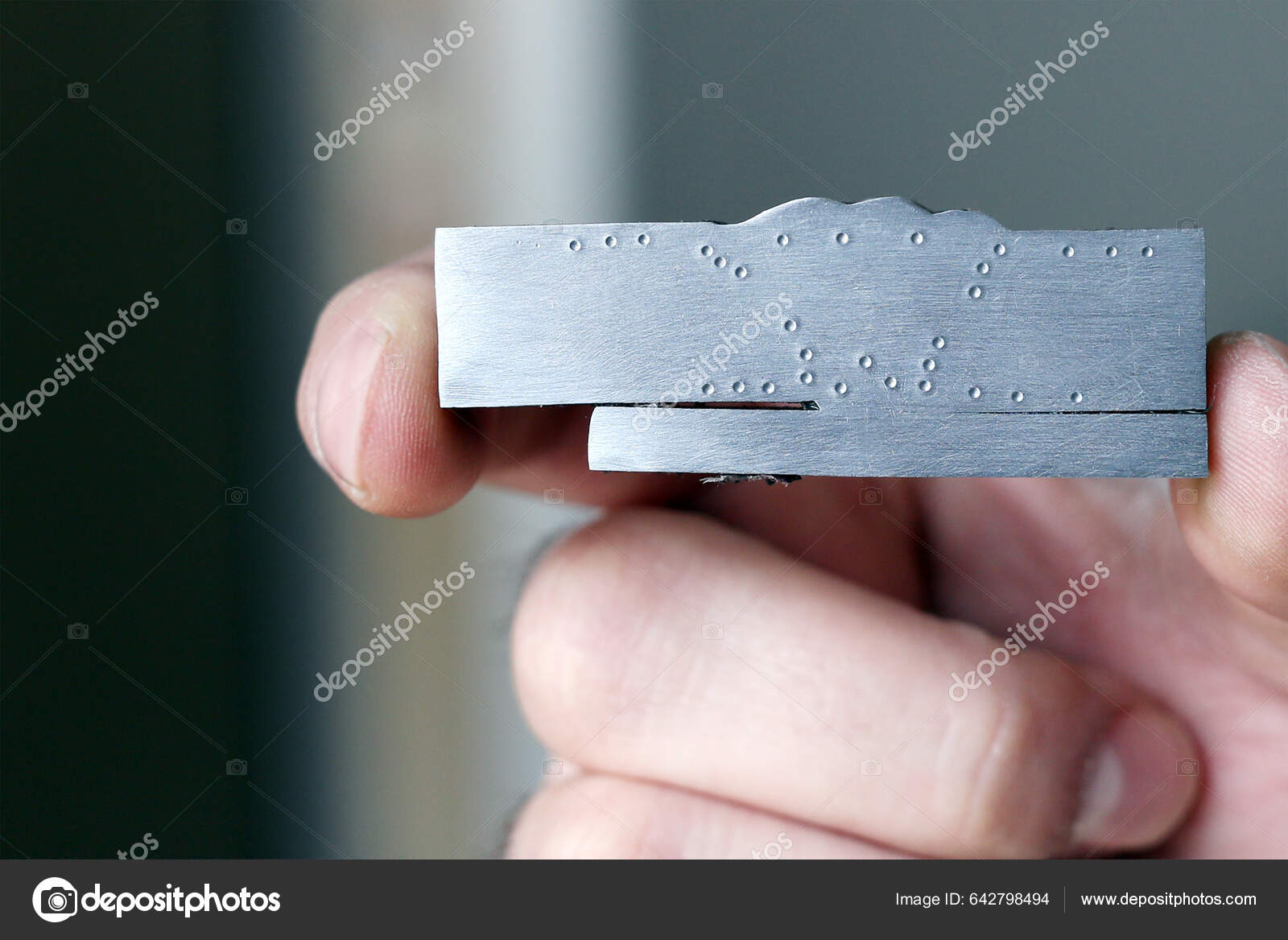 Macro Hardness Test Specimen Groove Butt Weld Electrode Process Welding