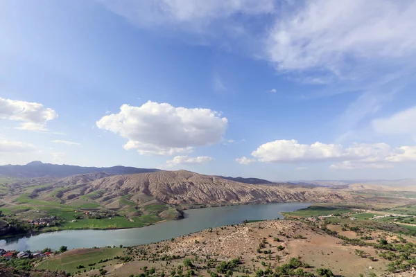 View Euphrates Firat Longest One Most Historically Important Rivers Western —  Fotos de Stock