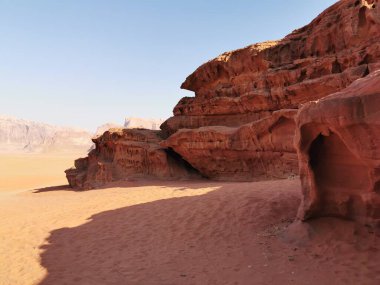 Güzel manzaralı vadi romu çölü, utah, usa