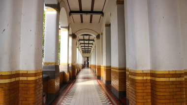 Lawang Sewu, Endonezya 'nın Semarang kentinde bir kültür mirası ve turizm merkezidir. Semarang, Merkez Java, Endonezya. 4 Mart 2023.