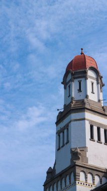 Lawang Sewu, Endonezya 'nın Semarang kentinde bir kültür mirası ve turizm merkezidir. Semarang, Merkez Java, Endonezya. 4 Mart 2023.