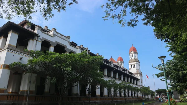 Lawang Sewu Budova Kulturního Dědictví Turistické Destinace Semarang Indonésie Semarang — Stock fotografie