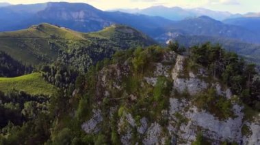 Karpat Dağları 'nın güzel manzarası