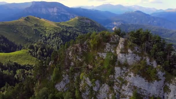 Prachtig Landschap Karpaten — Stockvideo