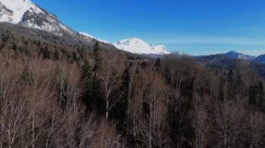 Görkemli Alp manzarası manzarası
