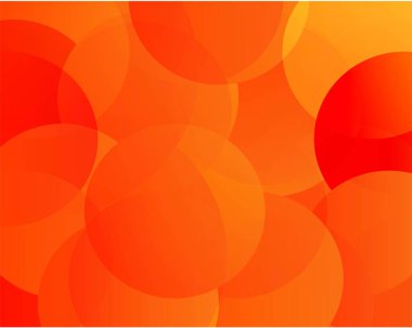 soyut turuncu eğimli balon arkaplanı