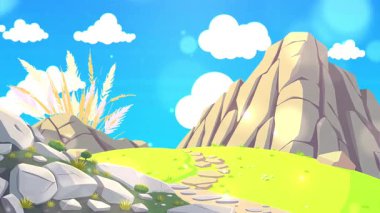 Misty Peaks ile nefes kesici Dağ Vadisi Manzarası