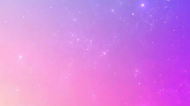 Parıldayan Yıldızlarla Güzel Yumuşak Galaksi Manzarası