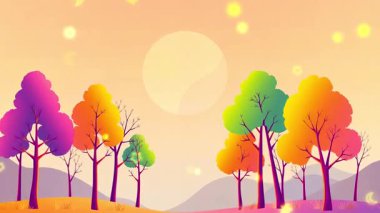 Yeşil Ağaç Parkı Yatıştırıcı Atmosferli TemasıName