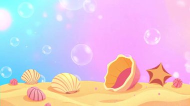 Bir Rüya Ufkunu ile Resimli Deniz Burnu Arkaplanı