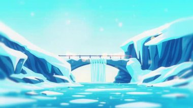 Karlı Su, Manzara, Işık, Gökyüzü, Su