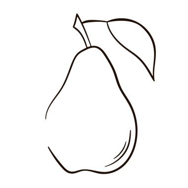 Armut ikonu. Taslak, çizgi, karalama tarzı. Beyaz bir arka planda izole edilmiş. Vektör illüstrasyonu.