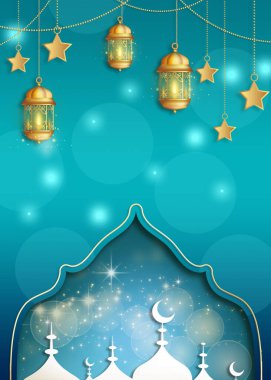 ramadan kareem arkaplanı Arap geleneksel fener lambası, ramazan bayramı arka planı