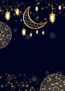 ramadan kareem arkaplanı Arap geleneksel fener lambası, ramazan bayramı arka planı
