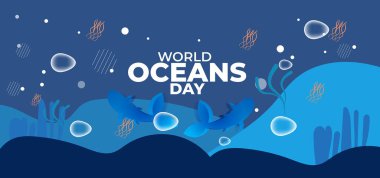 Dünya Su Günü logosu ve arkaplanı