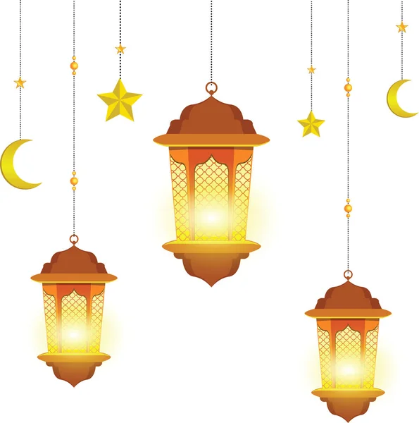 Ramadán Mecset Határ Minta Dekoráció — Stock Fotó