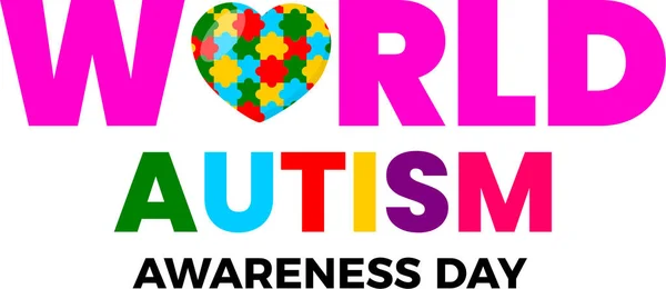 Światowy Dzień Świadomości Autyzmu — Zdjęcie stockowe