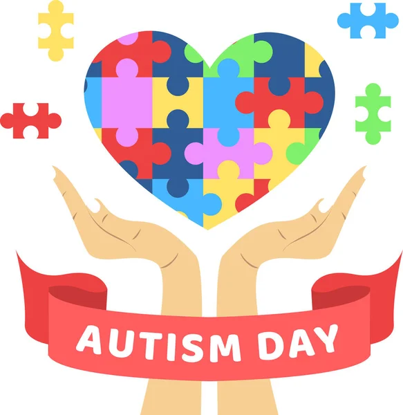 Всемирный День Аутизма — стоковое фото