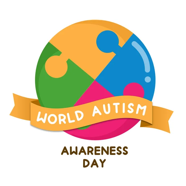 Wereld Autisme Bewustmakingsdag — Stockfoto