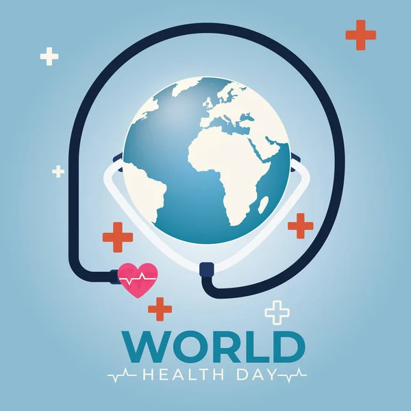 Hintergrund Zum Weltgesundheitstag — Stockfoto