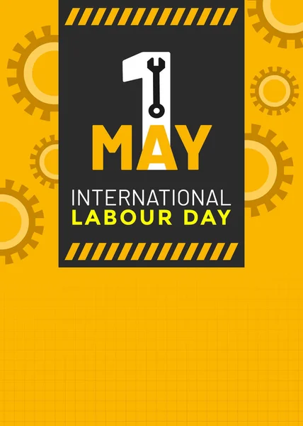Happy Labor Day. 1st May International labour day Poster or Banner