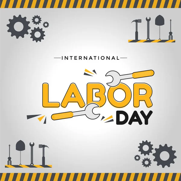 Happy Labor Day 1St May International Labour Day — Stock Photo, Image