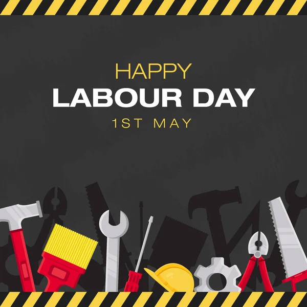 stock image Happy Labor Day. 1st May International labour day