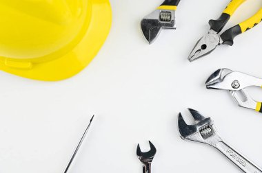 Mutlu İşçi Bayramı. Poster veya Bayrak 1 Mayıs Uluslararası İşçi Bayramı