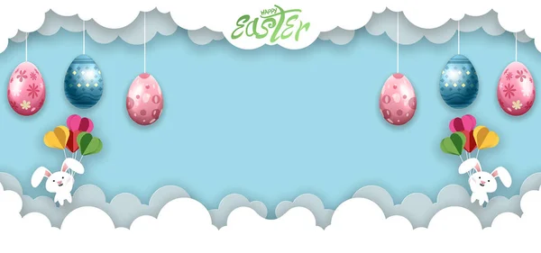Giorno Pasqua Sfondo Con Uovo — Foto Stock