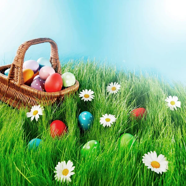 stock image easter day background with egg