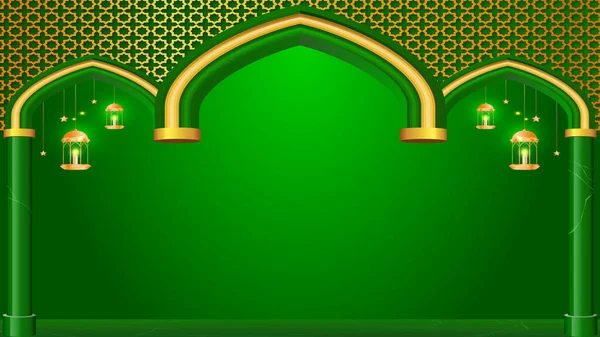 Аль Фатр Рамадан Мечеть Ісламський Арабський Фон — стокове фото