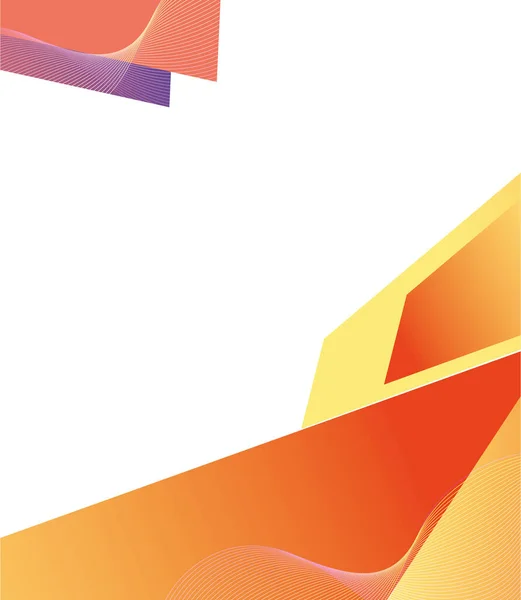 Абстрактный Геометрический Паттерн Подкладками Вейв Рекламы Баннера Обложки — стоковое фото