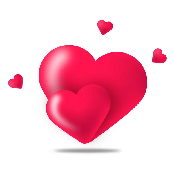 Hari Valentine Bingkai Cinta Latar Belakang Cinta Tunggal — Stok Foto