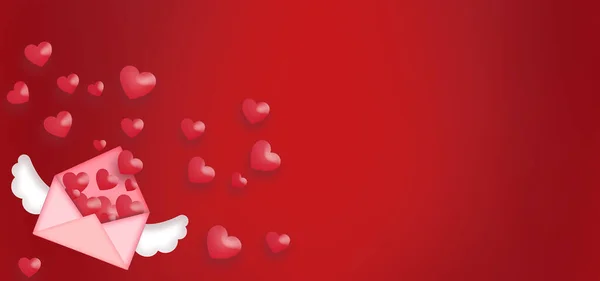 San Valentino Giorno Cornice Amore Sfondo Singolo Amore Sfondo — Foto Stock