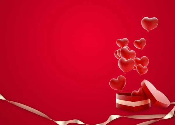San Valentino Giorno Cornice Amore Sfondo Singolo Amore Sfondo — Foto Stock