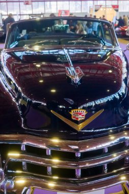 Alpine Renault, Alpinche, rally car at the ClassicMadrid exhibition of classic and vintage cars opened in Madrid and organised by the  Salon Internacional del Vehculo Clsico, International Classica Car Salon, and Madrid Town Hall at Casa De Campo,