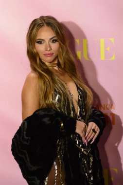 Sarath, İspanya 'nın Salamanca Bölgesi 41 Madrid' deki moda bölgesinde Vogue Moda Gecesi 2023 'e katıldı. Madrid İspanya 21 Eylül 2023