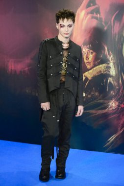 Sasha Cocola, Cine Paz 'daki Romancero serisinin ilk gösterimine katıldı. Madrid İspanya 31 Ekim 2023    