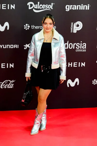 Sofya Martin, 14 Kasım 2023 'te Madrid' deki The Music Station 'da düzenlenen Gala GenZ Ödülleri sırasında yapılan fotoğraf çağrısında.