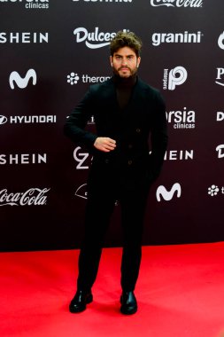 Rodrigo Fuertes, 14 Kasım 2023 'te Madrid' deki The Music Station 'da düzenlenen Gala GenZ Ödülleri sırasında yapılan fotoğraf çağrısında.