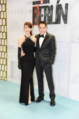 Ana Rosa Quintana, Netflix dizisi Berln 'in 28 Kasım 2023 tarihli galasından önce medyaya poz verdi.