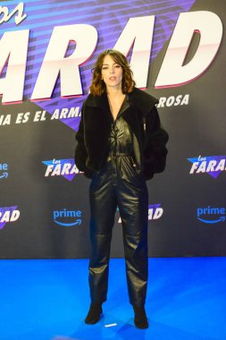 Vicky Luengo, 5 Aralık 2023 tarihinde İspanya 'nın Cine Callao Madrid kentinde 