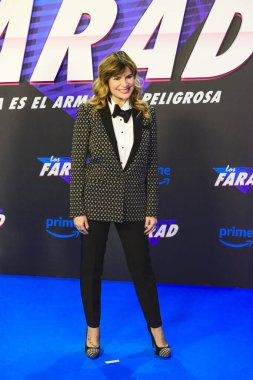 Monica Regueiro, 5 Aralık 2023 'te İspanya' nın Cine Callao Madrid kentinde 