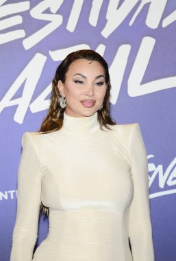 Daniela Santiago, 19 Aralık 2023 'te İspanya' nın Cine Callao şehrinde Atresplayer 'ın 